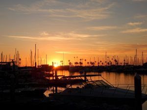 Sunset at Oceanside Harbor