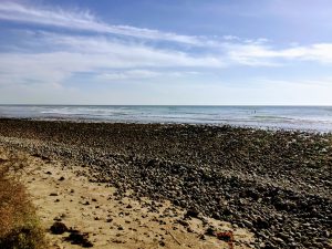 Rocky San Onofre State Beach south view