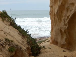 View inside San Onofre Bluffs