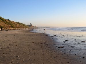 South view Swami's State Beach