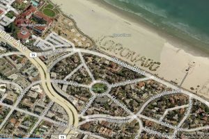 Aerial View Coronado Ice Plant