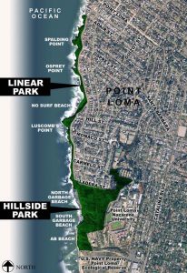 Sunset Cliffs Natural Park Map