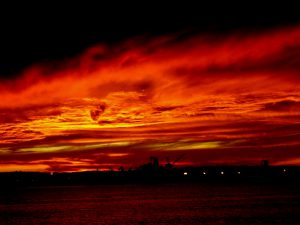 Seaport Village San Diego Sunset