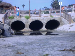 Cottonwood Creek Runoff Beaches of Encinitas