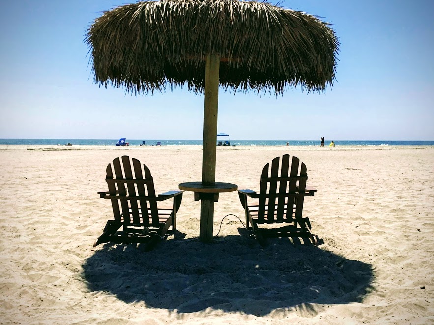 Del Mar Beach Camp Pendleton Beach chairs umbrella
