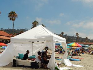 Beach Tent La Jolla Shores Beach