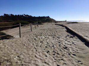 South Ponto wide sandy beach