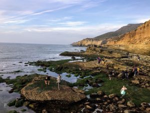 Cabrillo National Monument tidepools bluffs ocean