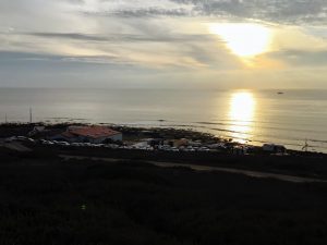 Cabrillo sunset ocean