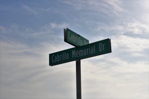 corner of Cabrillo Drive Cabrillo Memorial Drive