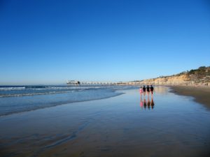 Four girls on the beach la jolla shores beach