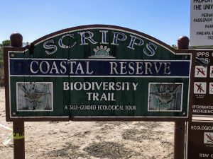 Scripps Coastal Reserve Entrance Sign