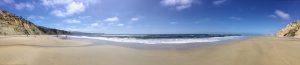 Blacks Beach Panoramic sandy beach
