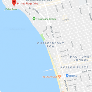 Google Map North Pacific Beach