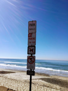 Information Sign Torrey Pines State Beach