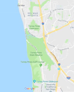 Torrey Pines State Beach Map