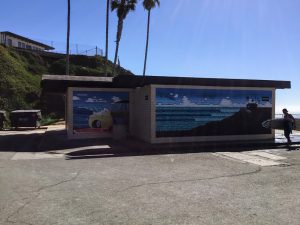 Tourmaline Surfing Park Memorial.