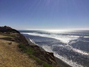 Calumet Park Beach bluffs Ocean South