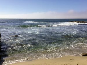 Camino de la Costa Beach view sandy shore waves