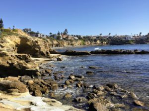 Camino de la costa beach shoreline view