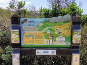 San Elijo Lagoon Nature Center Trail Brochure Station