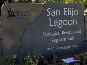 San Elijo Lagoon Ecological Reserve and Regional Park Sign