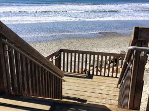 Cassidy Street Beach Stairwell Halfway Down northwest