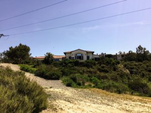 Agua Hedionda Lagoon Discovery Center from trail