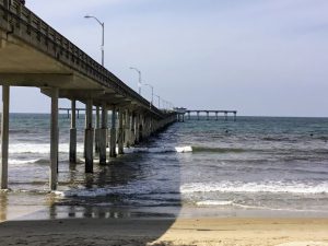 Ocean Beach Pier north T San Diego Fishing Piers