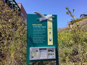 San Elijo Lagoon Nature Center Welcome Sign