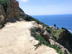 Black's Beach Trail Midway Down Cliffs