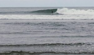 Surfing Trestles Beach
