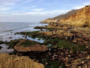 Cabrillo National Monument North View tide pools people