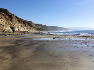 North Blacks Beach next to Flat Rock Beach