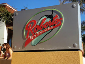 Robertos Mexican Restaurant outside reserve