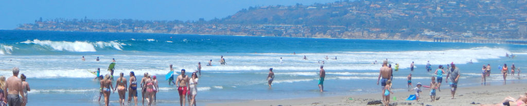 South Mission Beach Beaches of San Diego County