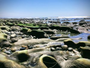 Terramar Beach Panoramic San Diego Tide Pools