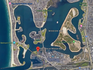 Mission Bay Harbor Google Map