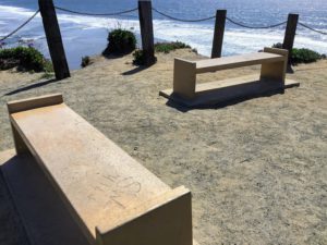 Overlook Benches Del Mar North Beach Bluff