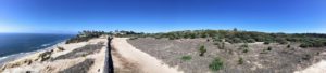 Scripps Coastal Reserve Panoramic biodiversity trail