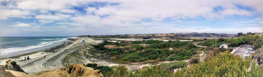 South Ponto Panoramic Batiquitos Lagoon