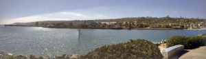 Naval Base Point Loma panoramic San Diego Bay