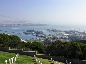 Naval Base Point Loma Top View San Diego Bay