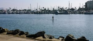 Spanish Landing Paddleboarder San Diego Bay