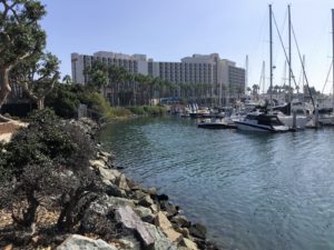 Spanish landing east view san diego bay