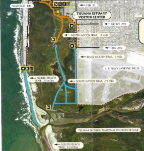 Tijuana River Valley Trail Map San Diego Birding