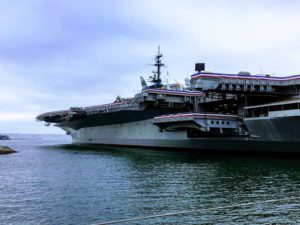 USS Midway Museum View San Diego Bay