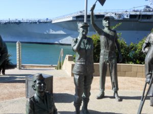 Bob Hope Memorial Navy Pier San Diego Bay