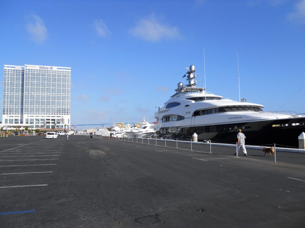 End Embarcadero Fifth Ave Landing San Diego Bay