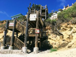 D Street Beach Staircase Best San Diego Hikes